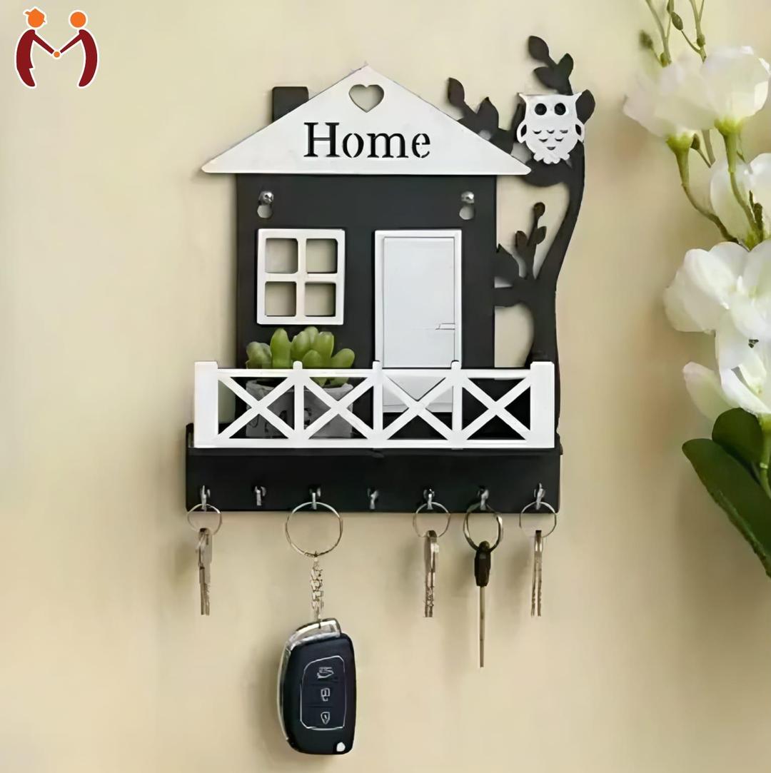 White Home key holder